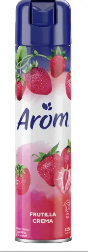 [ARO-FRU-225] AMBIENTAL AROM FRUTILLA CREMA 225g